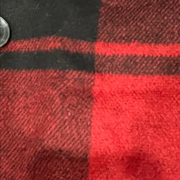 GAP Red Black Buffalo Plaid Wool Mini Skirt Size 4 | Y2K 2008 Holiday | Lined - Picture 5 of 6